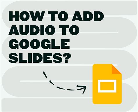 How to Put Audio into Google Slides: A Symphony of Silence and Sound