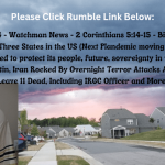 April 5, 2024 – Watchman News – 2 Corinthians 5:14-15 – Bird Flu Found in Milk in Three States in the US (Next Plandemic moving forward), Russia forced to protect its people, future, sovereignty in weaponized way — Putin, Iran Rocked By Overnight Terror Attacks As Gunmen Leave 11 Dead, Including IRGC Officer and More!