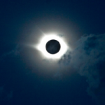 A total solar eclipse is observed above the mountainous Siberian Altai region, about 3,000 kilometers (1,850 miles) east of Moscow, on Friday, Aug. 1, 2008. (AP Photo/Oleg Romanov, File)