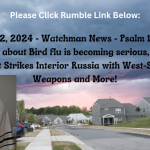 June 12, 2024 – Watchman News – Psalm 19:1-2 – Concern about Bird flu is becoming serious, Ukraine Aircraft Strikes Interior Russia with West-Supplied Weapons and More!